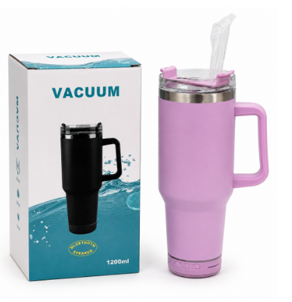 VASO TERMICO CON AGARRE Y BOCINA